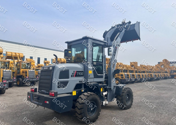 Фронтальный погрузчик LUGONG T930 серый